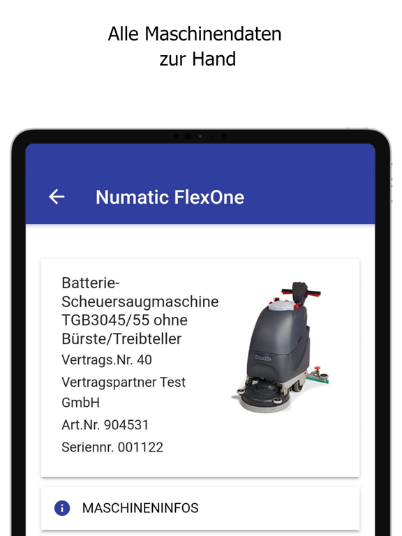 Screenshot #4 pour Numatic FlexOne Manager