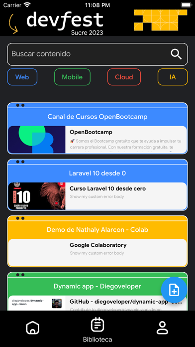GDG Sucre Screenshot