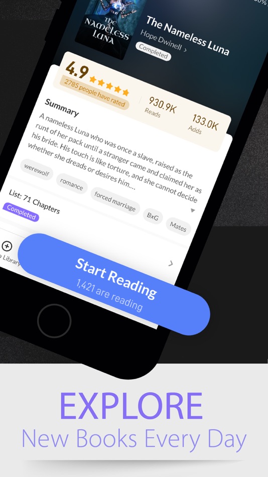 #6. Readict - novels and more (iOS) 由: VitalTek, Inc.