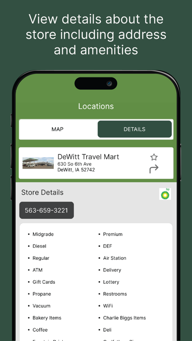 DeWitt Travel Mart Screenshot