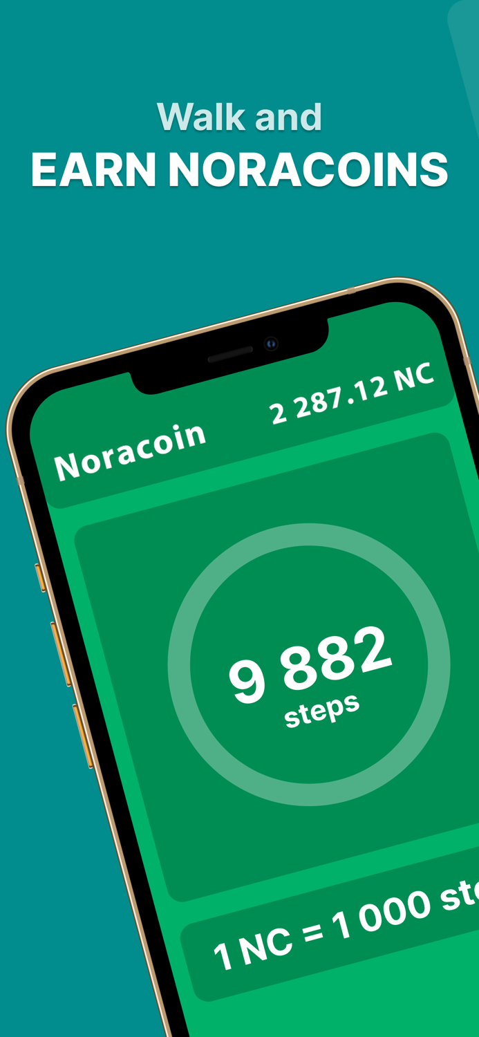 Noracoin Step Tracking