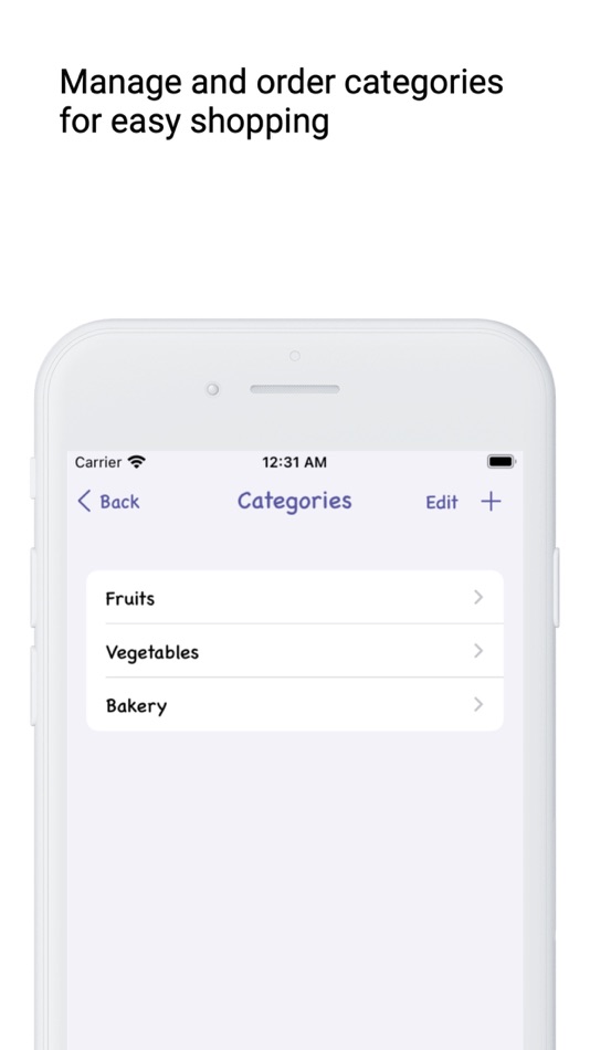 #6. Grocery List: Make it simple (iOS) 由: Yaser Almasri