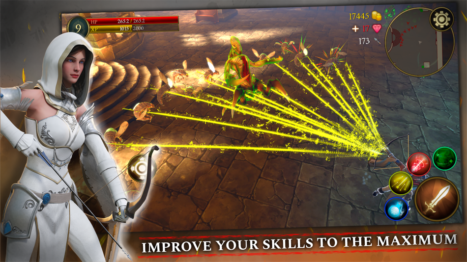 #6. TotAL RPG: Offline Epic Action (iOS) 由: TZAR games