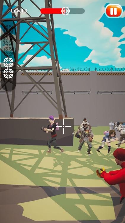 Super Boy City Fighter Game 3D screenshot-4