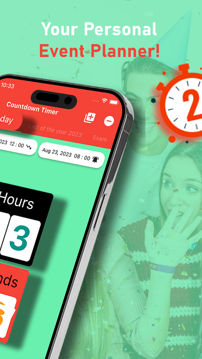 Countdown to an event