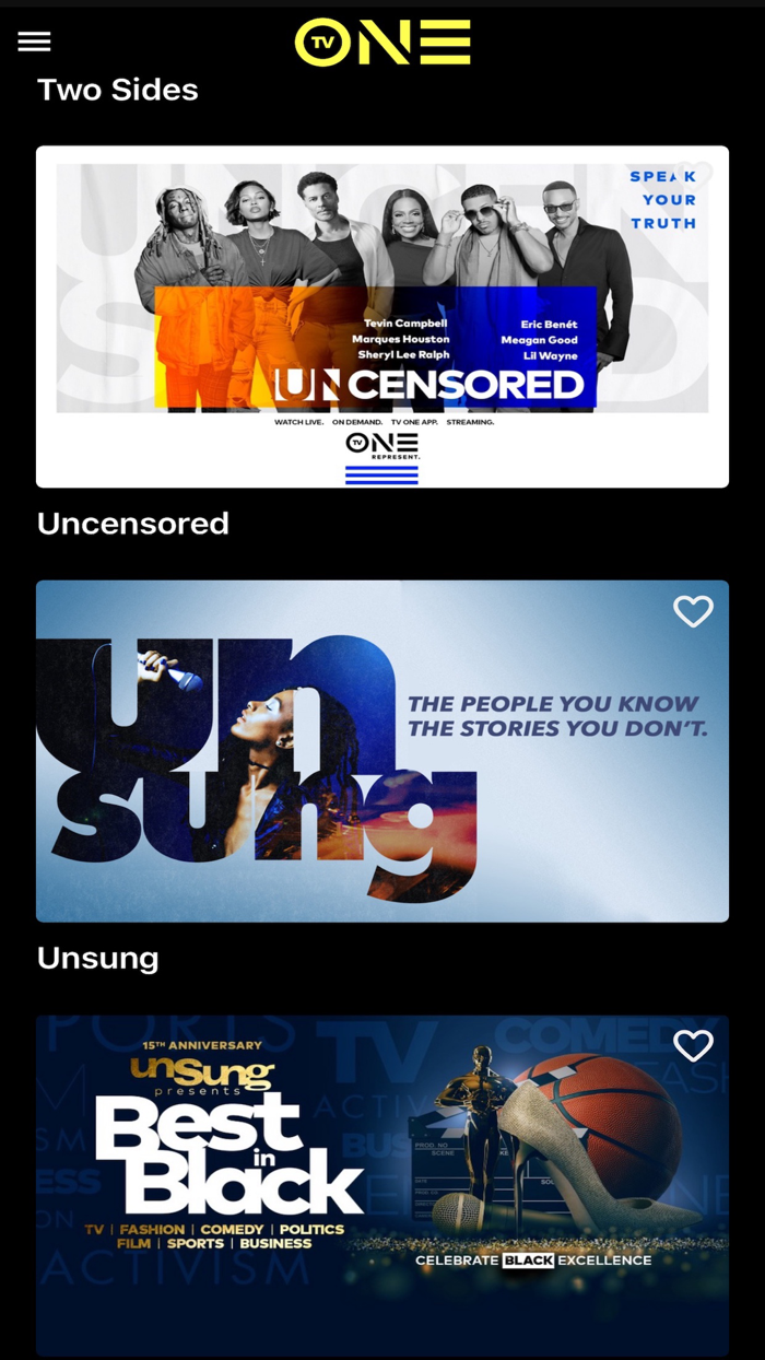 TVOne - Stream Full Episodes