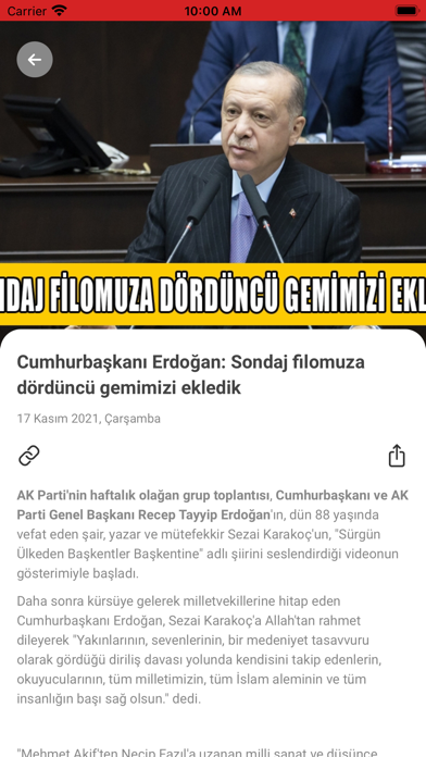 Tünaydın Gazetesi Screenshot