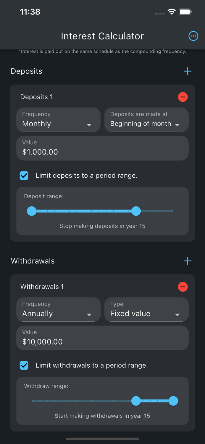 Compound Interest Simulator