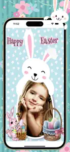 Easter Bunny Photo Frames screenshot #3 for iPhone