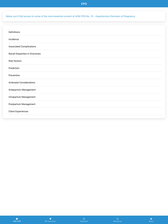 Screenshot #4 pour HDP Resource for Midwives