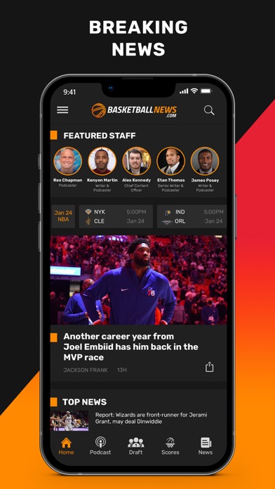 BasketballNews.com Screenshot