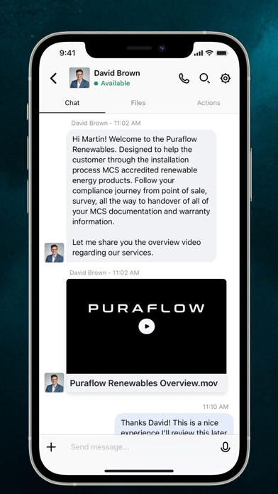 Puraflow Renewables Screenshot