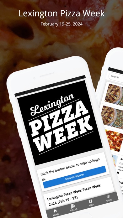 Lexington Pizza Week Screenshot