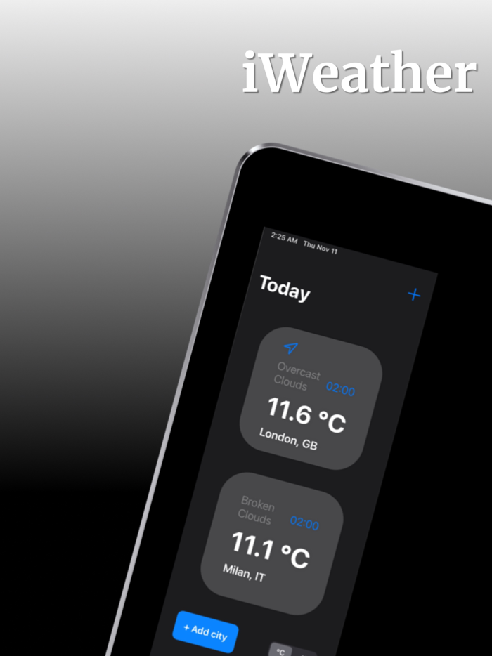 iWeather - Forecast App