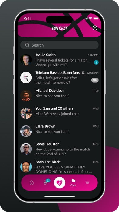 Telekom Baskets Bonn Screenshot