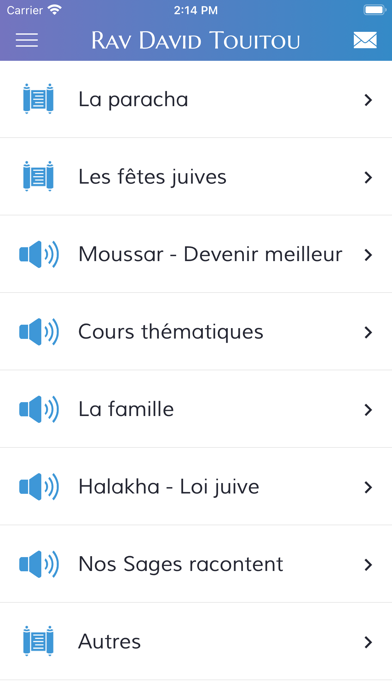Torat Haïm - Rav David Touitou Screenshot