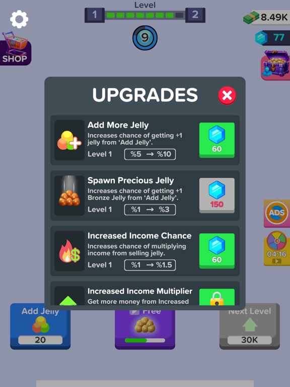 Merge the Jelly iPad screenshot 8 - Games app