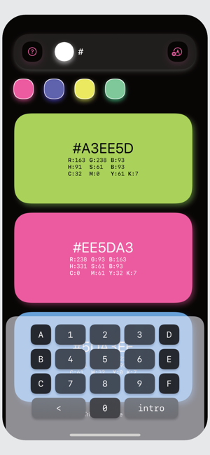 ‎Kulur Color Palettes generator Screenshot