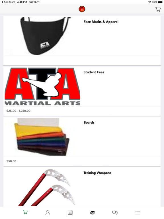 Gedman's Black Belt Academy iPad screenshot 5 - Health & Fitness app