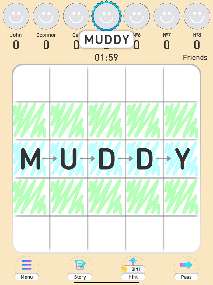 Balda® - word game online