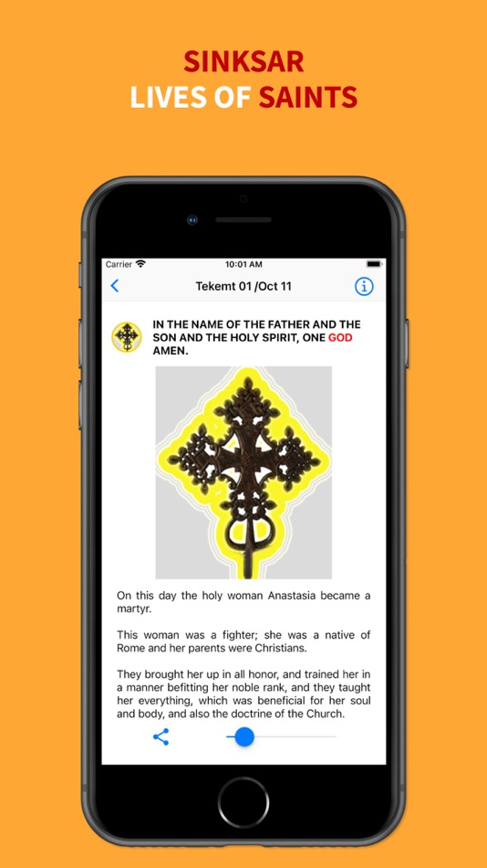#9. Sinksar History of EOTC Saints (iOS) By: yonas tena
