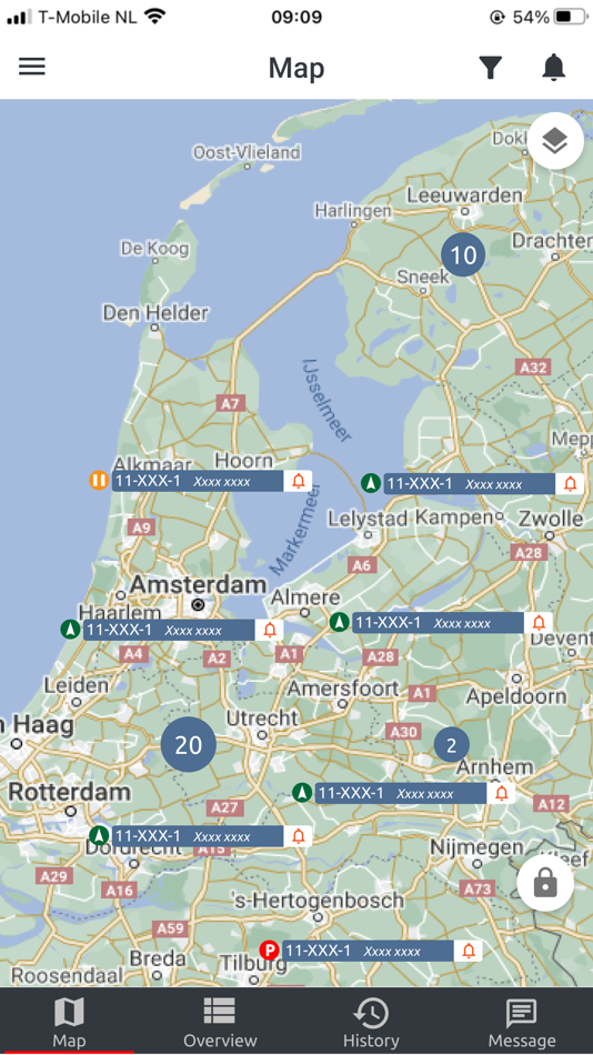 #1. EasyTrack Mobile (iOS) 由: Rietveld Truck Rendement Service B.V.