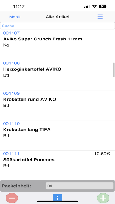 Screenshot #3 pour WebshopApp Buhleier-Gastro