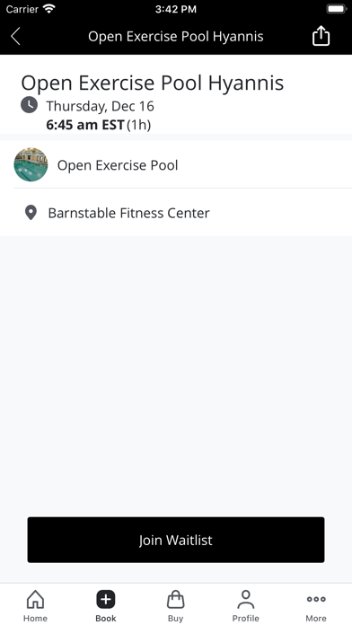 Mashpee Fitness Screenshot