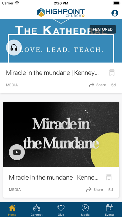 HighPoint Church Screenshot