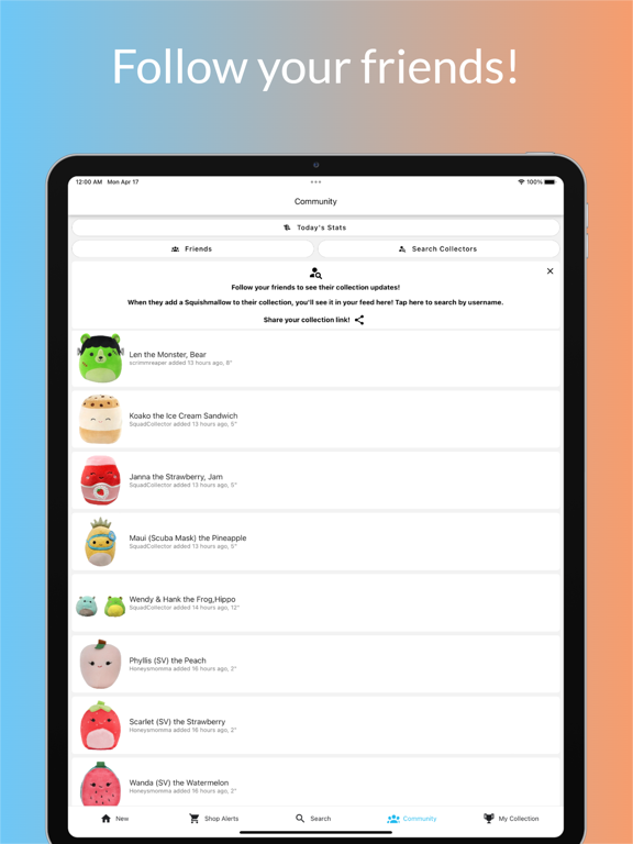 SquadApp - Collector's Guide iPad screenshot 5 - Reference app