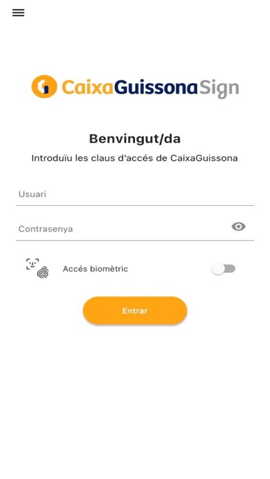 CaixaGuissona Sign Screenshot
