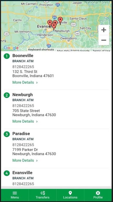 PTSB Mobile Screenshot