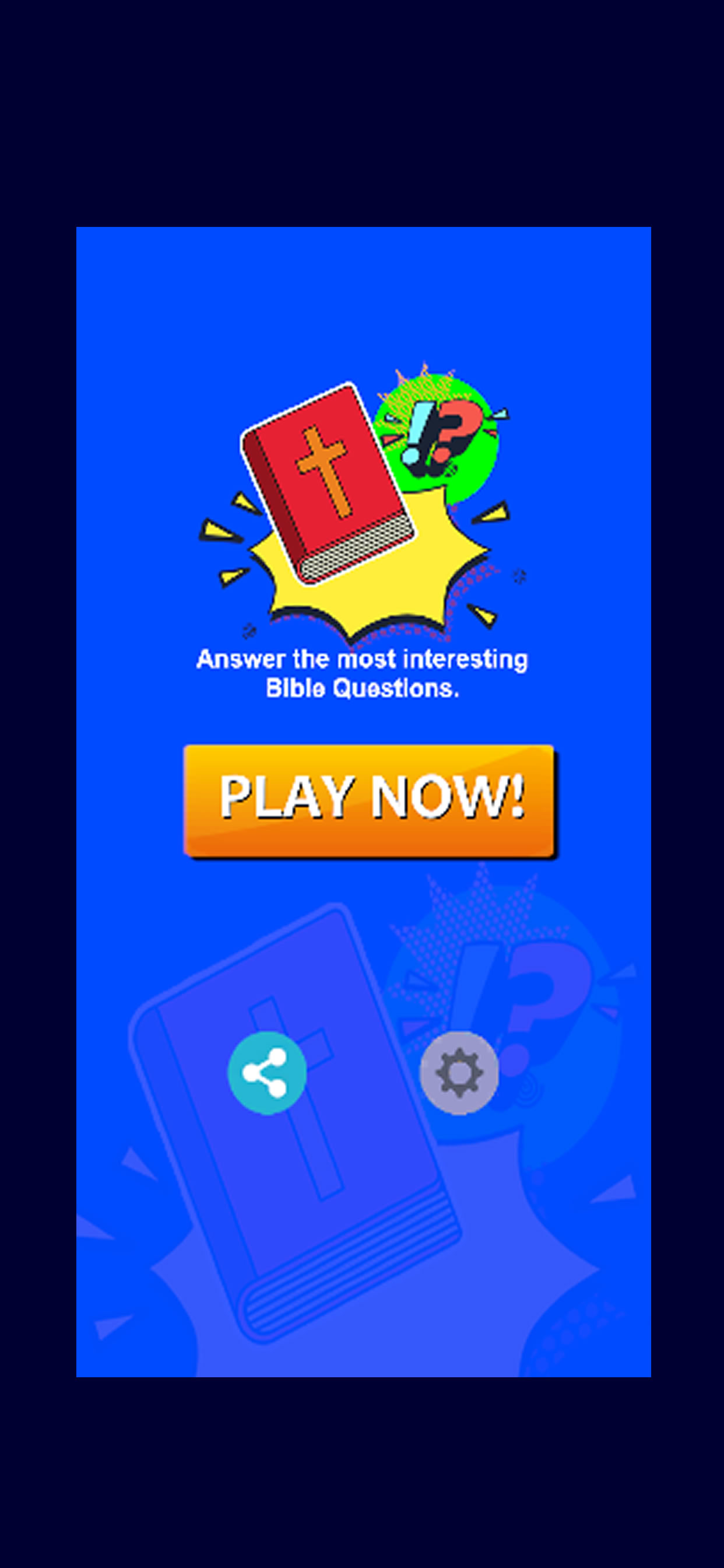 Bible Questions Quiz