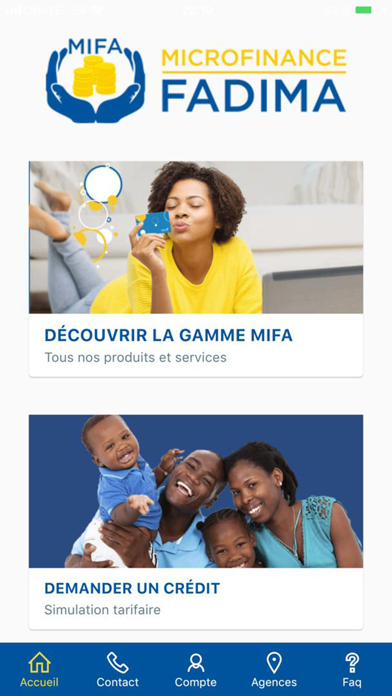 MIFA Mobile Screenshot