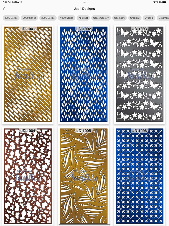 Jaali designs for jaali work.