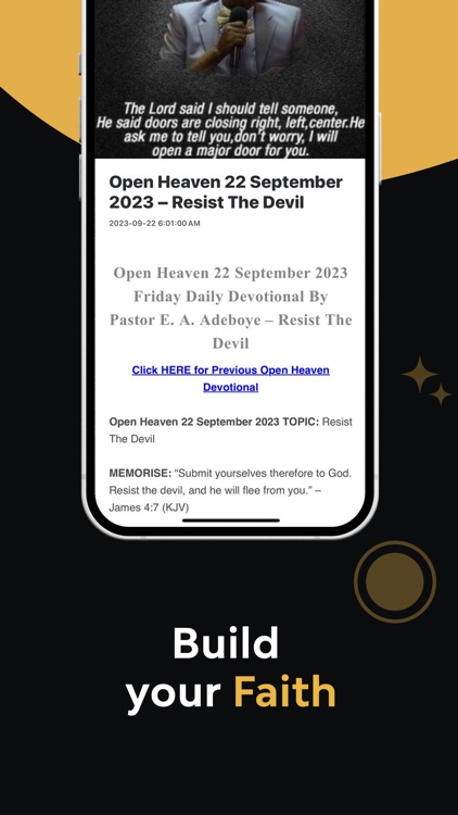 Open Heavens Devotional screenshot-3