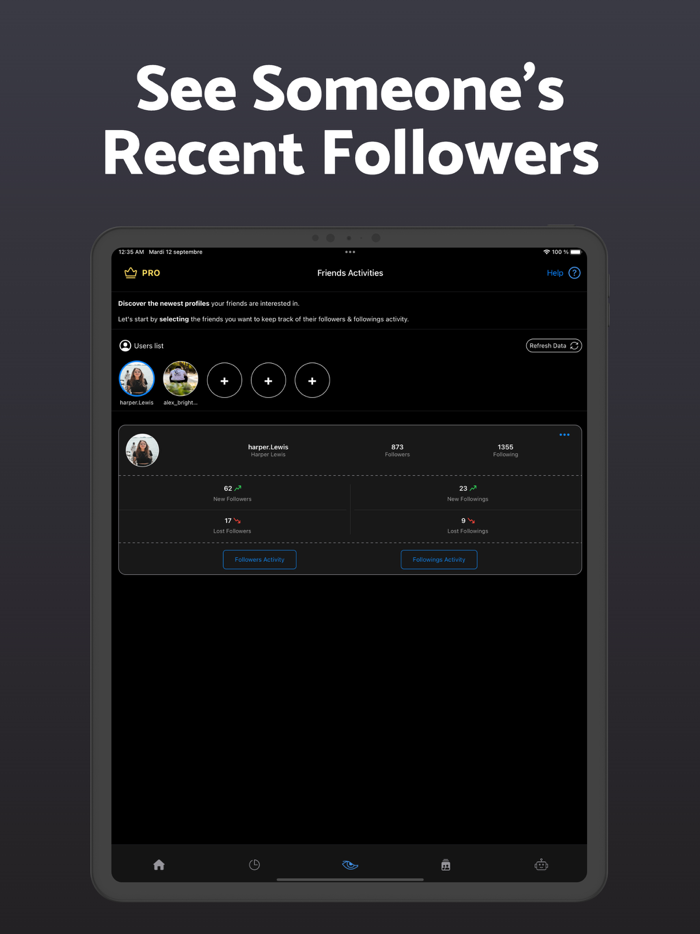 Report King - Follower Tracker