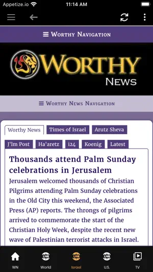 Worthy News screenshot 3
