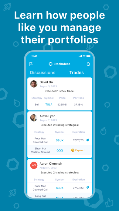 StockClubs Screenshot