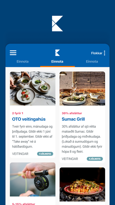 Einkaklúbburinn Screenshot