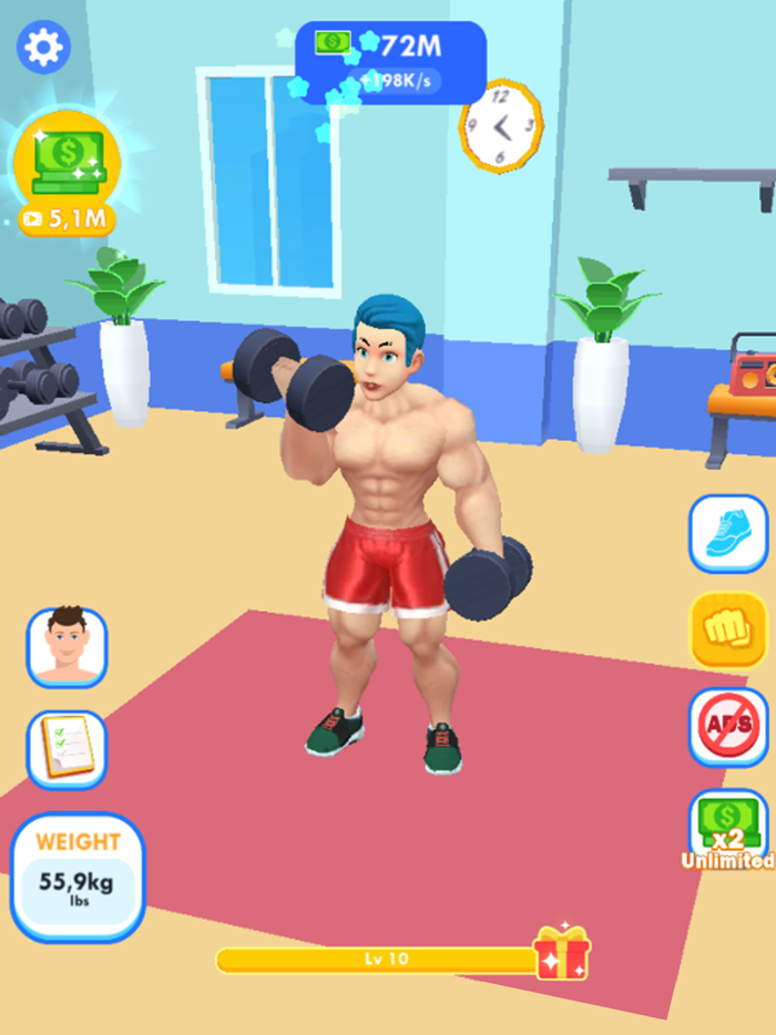 Gym Clicker KO Fight Club