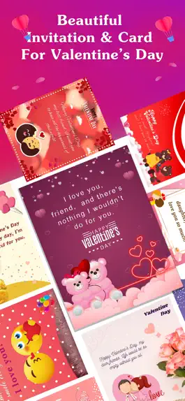 Game screenshot Valentine's Day Greetings Card mod apk