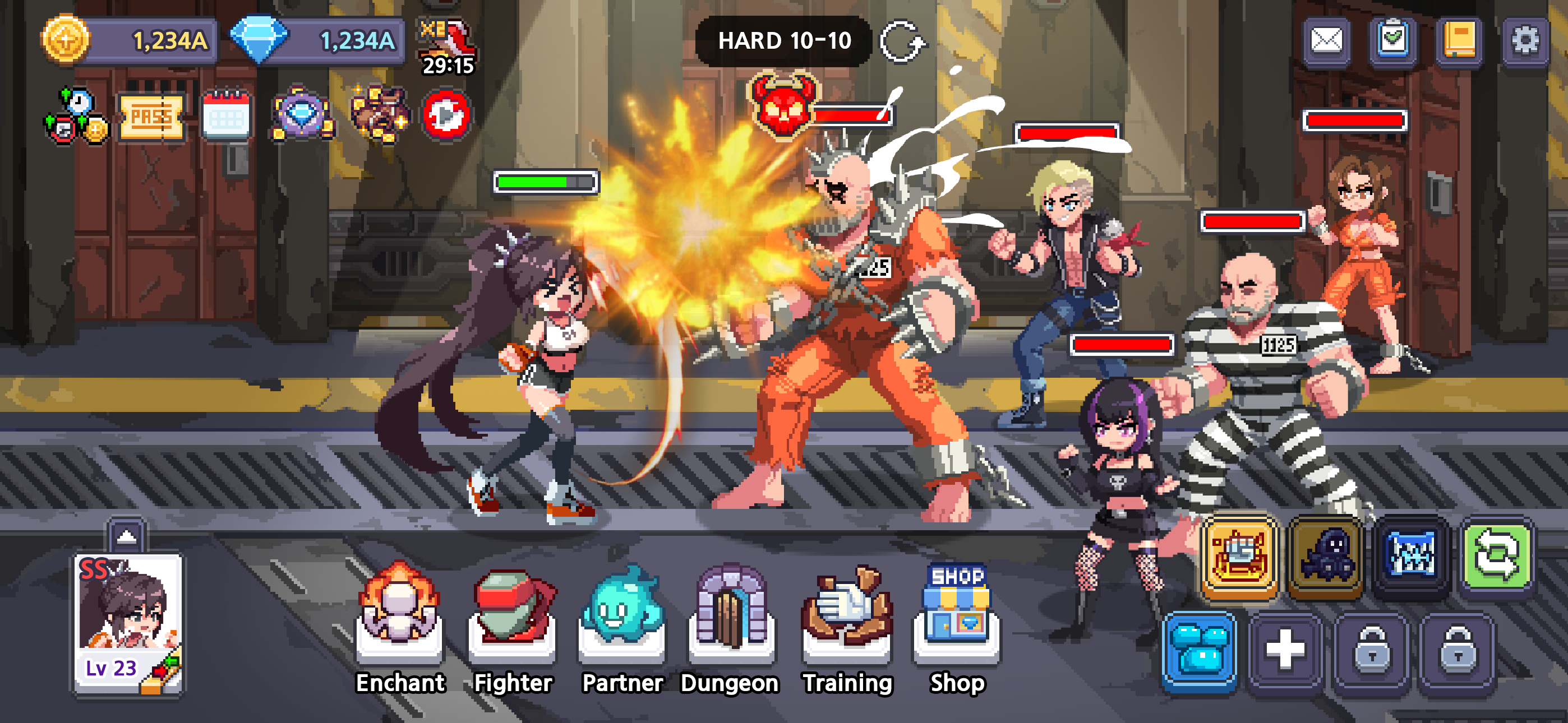 Isekai Fighting Girls:Idle RPG