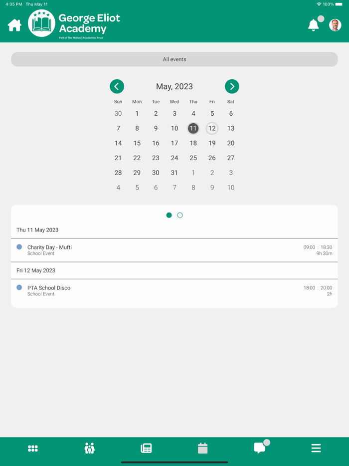 George Eliot Academy App