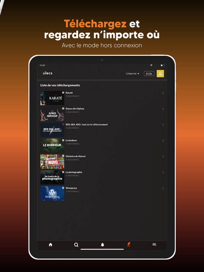 Silecs - VOD dapprentissage
