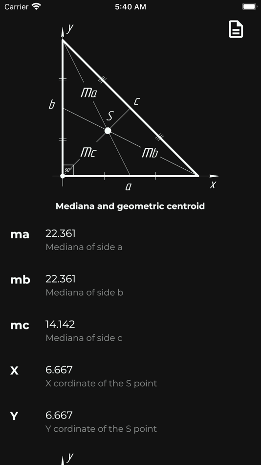 #7. Triangle Angles Calculator (iOS) Podle: Dmitriy Trofimov