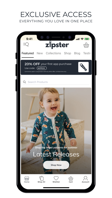 Zipster Baby UK Screenshot