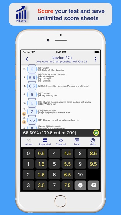 TestPro Dressage Ireland Screenshot