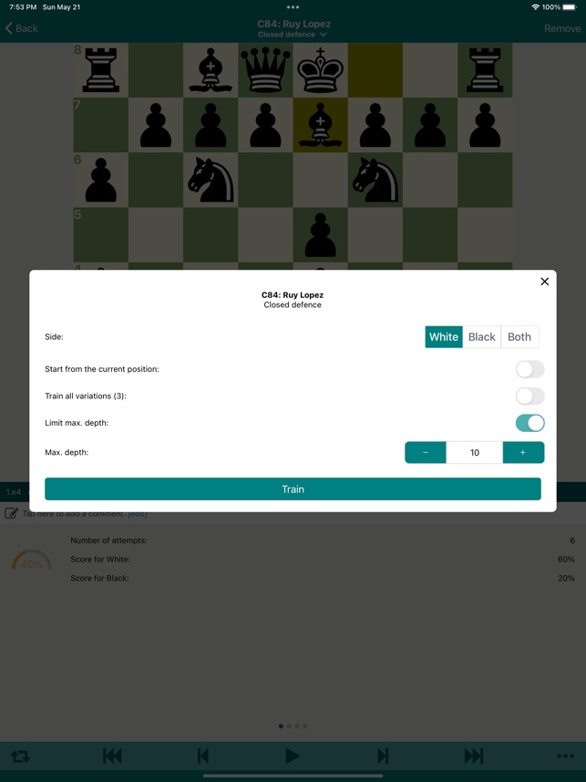 Chess Opening Trainer on the App Store