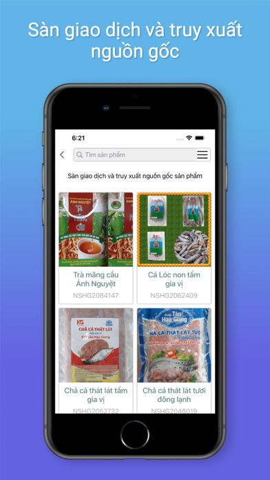 Nông Sản Hậu Giang Screenshot